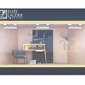 现代橱窗3D模型下载